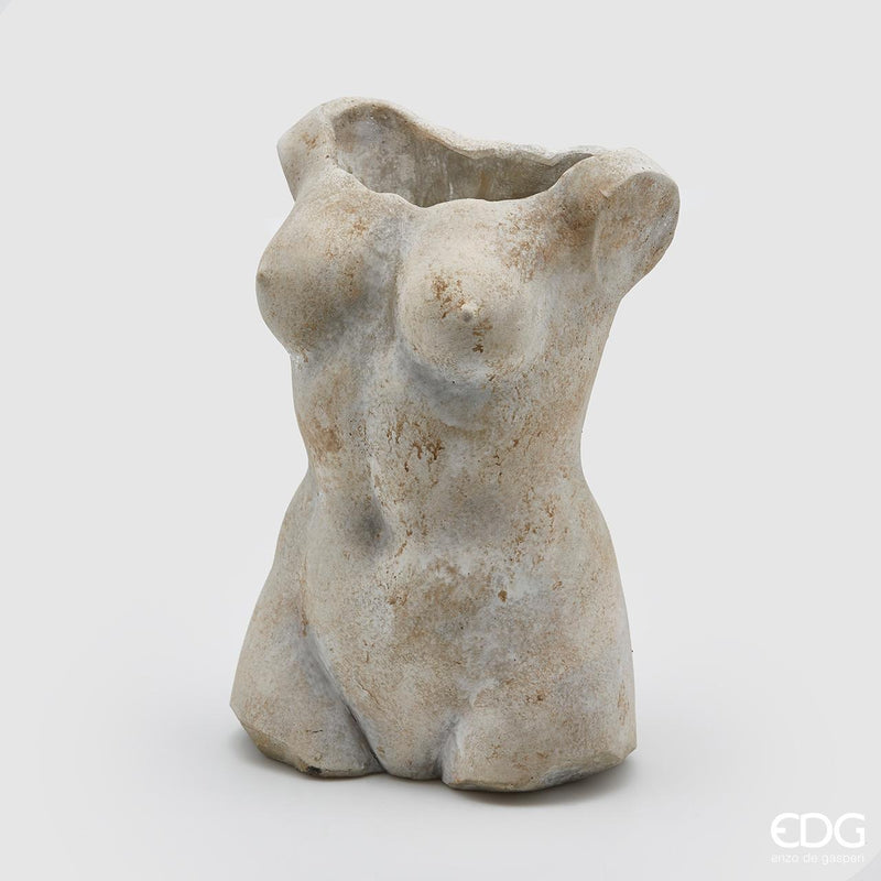 Vaso cemento Busto Donna By EDG Enzo De Gasperi