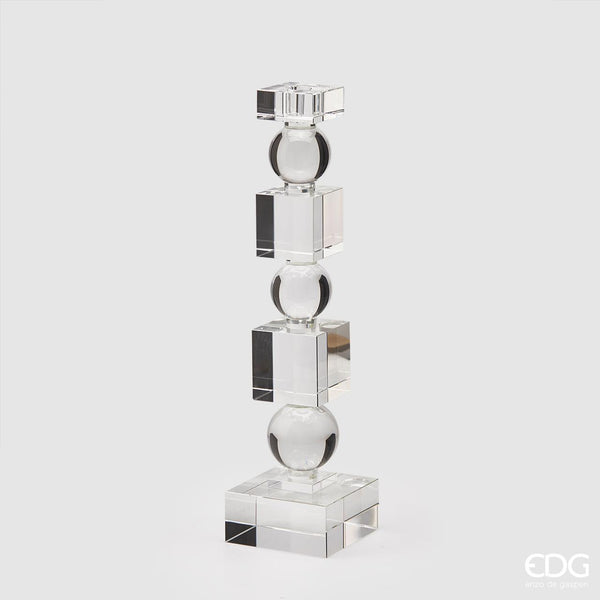Portacandela Vetro H44Cm Edg Enzo De Gasperi