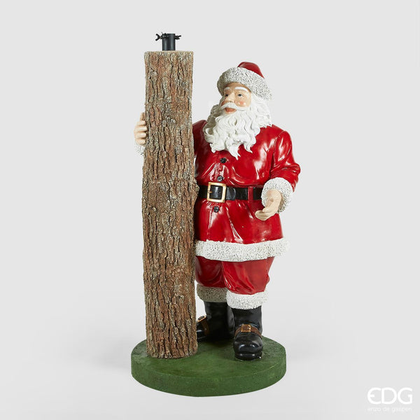 Base Tronco Babbo Natale Poly Base Albero  EDG Enzo De Gasperi