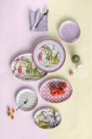 Piatto a servire ovale in porcellana FIRENZE  By Baci Milano