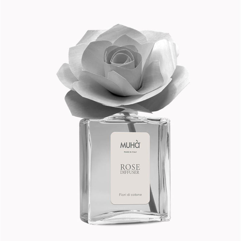 MUHA' Profumatore Ambiente bottiglia vetro Rose 200 ml.