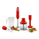 Frullatore A Immersione Kit Completo Rosso Smeg