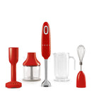 Frullatore A Immersione Kit Completo Rosso Smeg