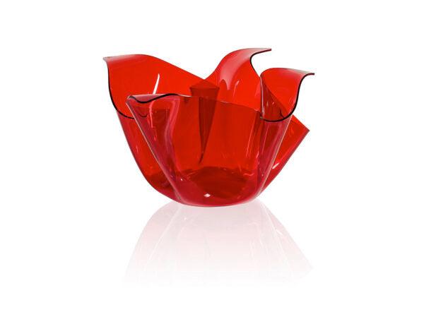 Drappeggio Vaso Rosso Trasparente Iplex