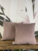 Cuscini Velluto Malva Made In Italy