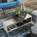 Tavolino sagomato Lifestyle in metallo By Dialma Brown