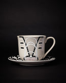 Tazza con piatto in porcellana Bone China By Blogo Lifestyle