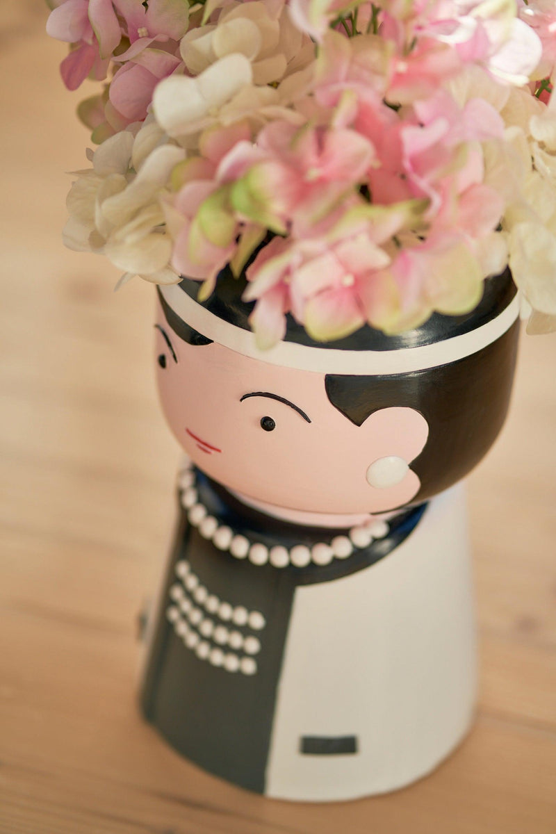 Vaso H.15 in poliresina dipinto a mano ICONS By Blogo Lifestyle