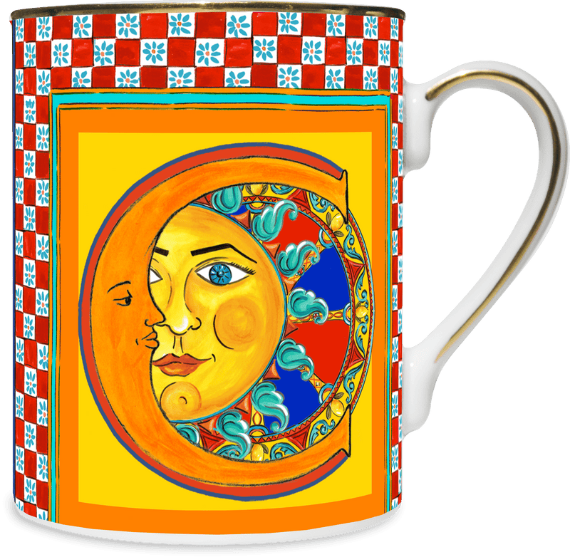 Tazza - Mug in porcellana Collezione  ORTIGIA  By Baci Milano