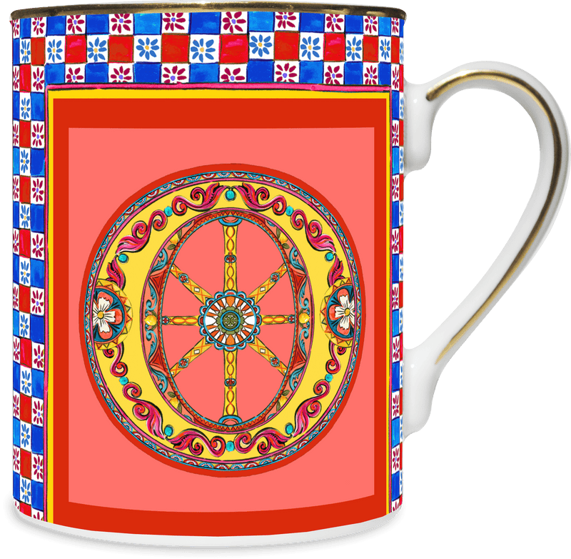 Tazza - Mug in porcellana Collezione  ORTIGIA  By Baci Milano