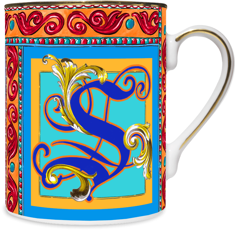 Tazza - Mug in porcellana Collezione  ORTIGIA  By Baci Milano