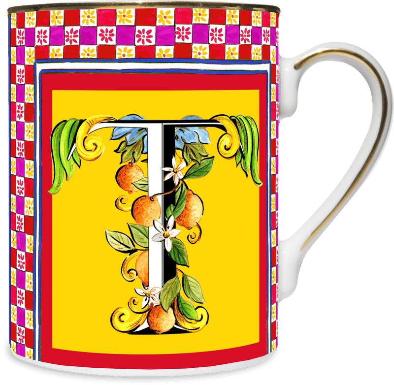 Tazza - Mug in porcellana Collezione  ORTIGIA  By Baci Milano