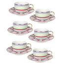 Set 2 pz. tazzine caffè in porcellana FIRENZE  By Baci Milano