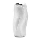 Vaso in Ceramica Bianco con Interno Nero