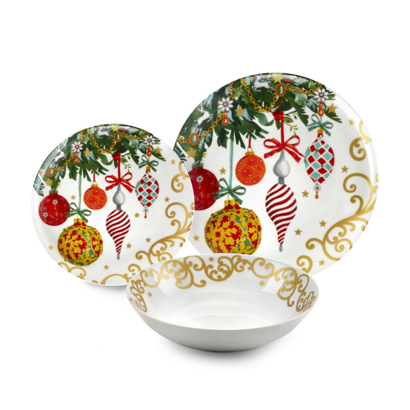 Servizio 18 pezzi XMas Gift Fade