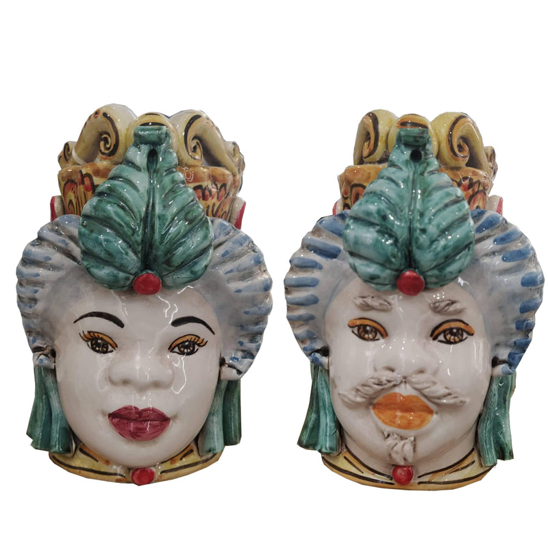 Coppia di Mori Demetra Small Verus Caltagirone