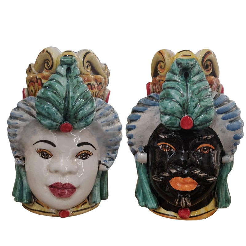 Coppia di Mori Demetra Small Verus Caltagirone