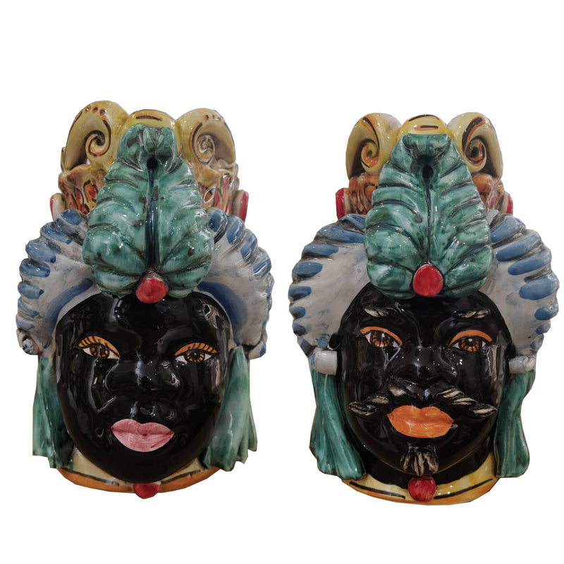 Coppia di Mori Demetra Small Verus Caltagirone