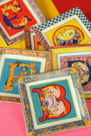 Svuotatasche in porcellana 15x15 ORTIGIA  By Baci Milano