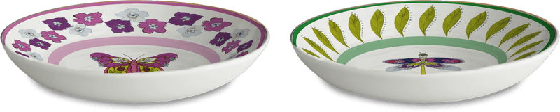 Servizio piatti 18 pz. in porcellana Collezione AMAZZONIA  By Baci Milano