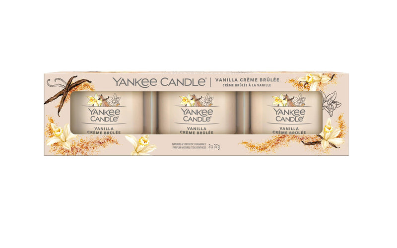 Candela Profumata Vanilla Creme Brulee  Yankee Candle