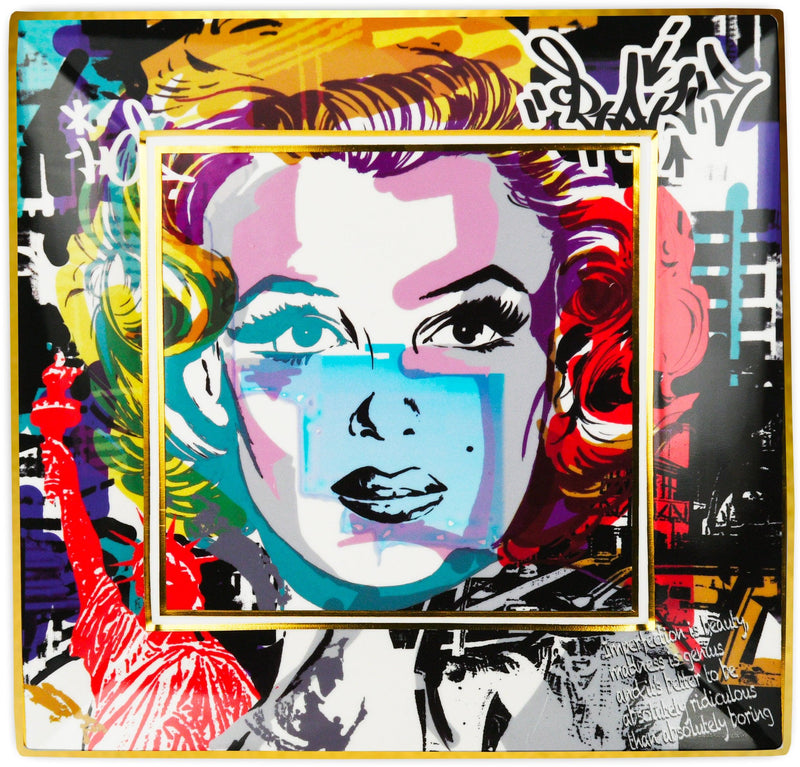 Svuotatasche 25x25 cm Street Art Baci Milano