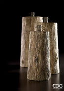 EDG Enzo De Gasperi | Base Tronco H 45 cm effetto legno per Albero Natale 2025