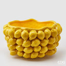 EDG Enzo De Gasperi | Vaso Porta Pianta Ceramica Giallo CHAKRA