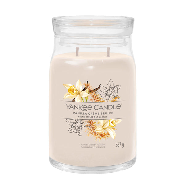 Candela Profumata Vanilla Creme Brulee  Yankee Candle