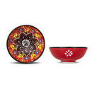 Set 6 coppette in ceramica multiuso decoro a rilievo a mano INSTABUL  WD Lifestyle