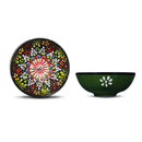 Set 6 coppette in ceramica multiuso decoro a rilievo a mano INSTABUL  WD Lifestyle