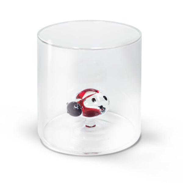 Bicchiere 250 ml. in vetro borosilicato con decoro Monterey WD Lifestyle