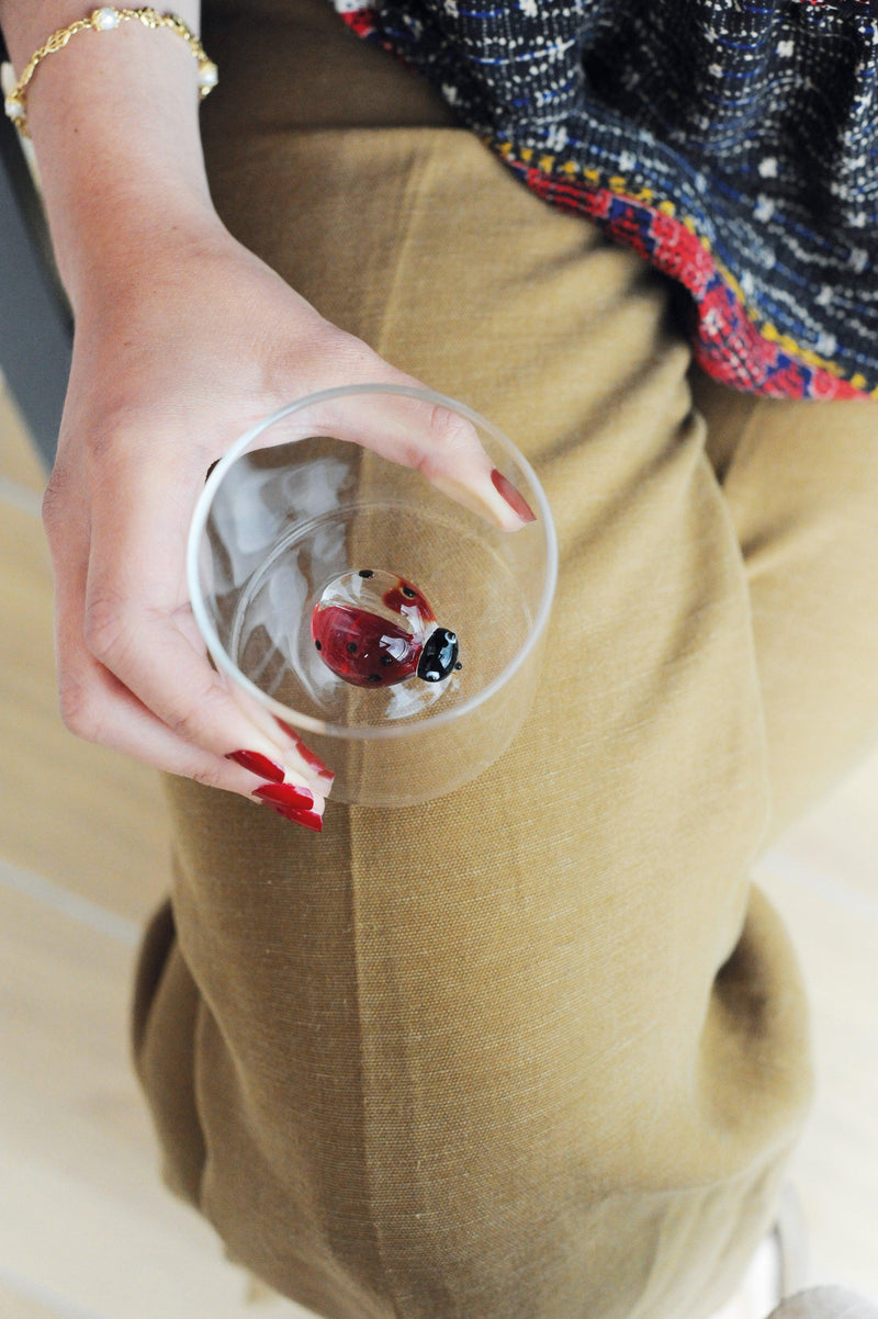 Bicchiere 250 ml. in vetro borosilicato con decoro Tema Frutta Monterey WD Lifestyle