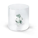 WD Lifestyle Bicchiere 250 ml. in vetro borosilicato con decoro Tema Animali Monterey