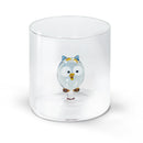 WD Lifestyle Bicchiere 250 ml. in vetro borosilicato con decoro Tema Animali Monterey