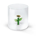 Bicchiere 250 ml. in vetro borosilicato con decoro Tema Floreale Monterey WD Lifestyle