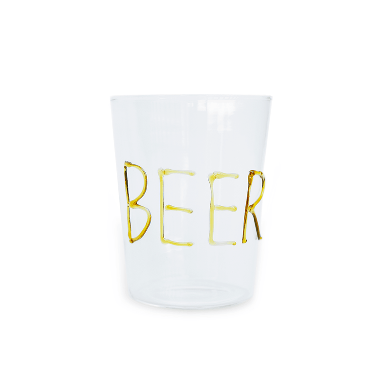 Bicchiere da Cocktail con decoro in Vetro Borosilicato WD Lifestyle