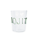 Bicchiere da Cocktail con decoro in Vetro Borosilicato WD Lifestyle