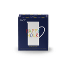 Brocca in vetro in borosilicato con decoro By WD Lifestyle