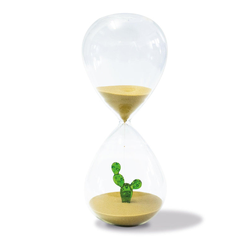 WD Lifestyle Clessidra in vetro borosilicato con decoro