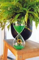 WD Lifestyle Clessidra in vetro borosilicato con decoro