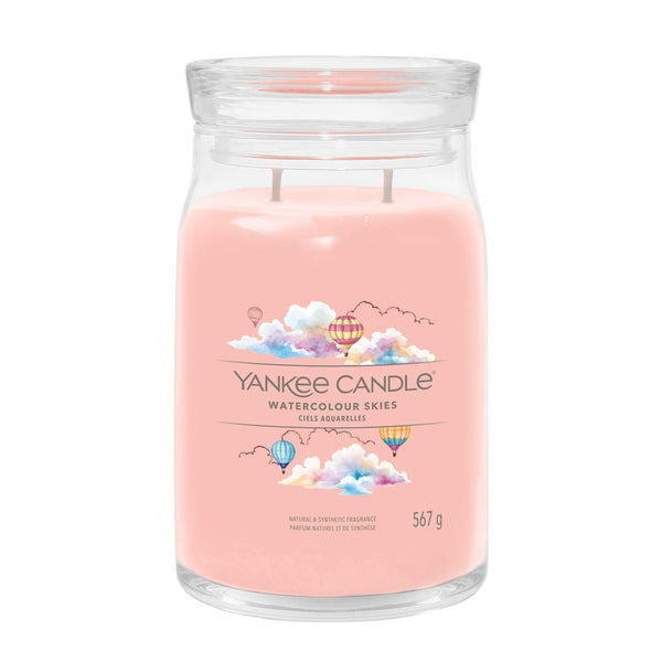 Candela Profumata Watercolour Skies Yankee Candle