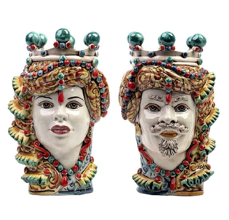 Testa Di Moro ceramica Mediterranea Verus Caltagirone