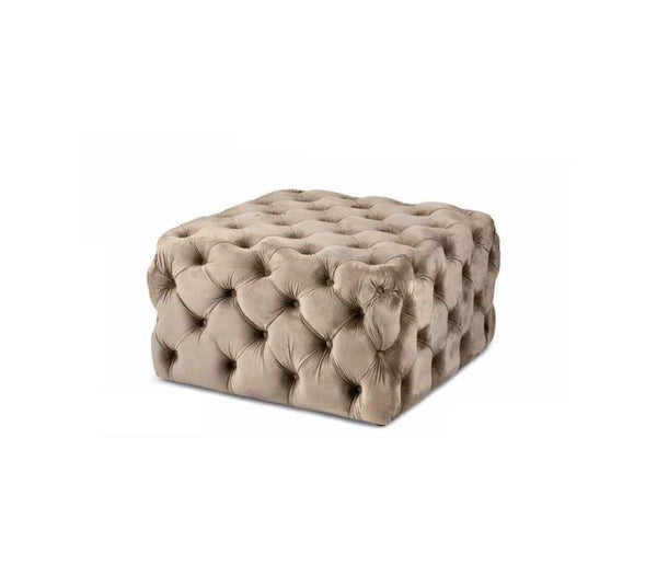Pouf in velluto Maia Fade Maison