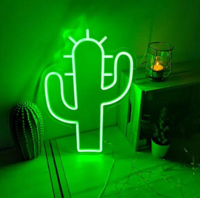 Insegna luminosa Led Small Cactus Candyschock