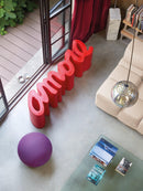 Panca Outdoor in Politilene AMORE Silde