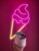 Insegna luminosa led Small Ice Cream Candyschock