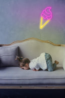 Insegna luminosa led Small Ice Cream Candyschock