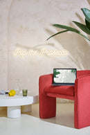 Insegna Luminosa LED POP THE PROSECCO Candyshock