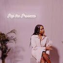 Insegna Luminosa LED POP THE PROSECCO Candyshock